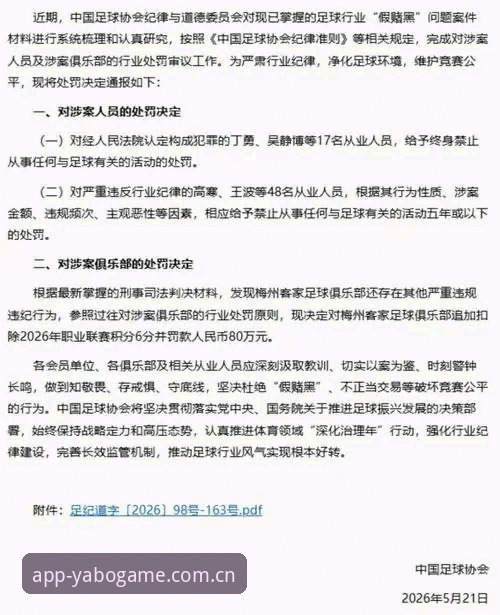 足协第三批禁足名单详解：17人终身禁足，48人面临不同年限处罚